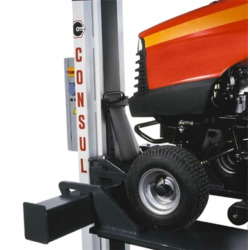 Lawnmower Lift Consul Single Post Lift