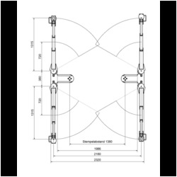 Consul 2.35 MKS In-Ground Lift
