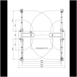 Consul 2.35 MKS In-Ground Lift