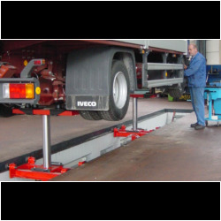 Fuchs Rail Pit Jacks